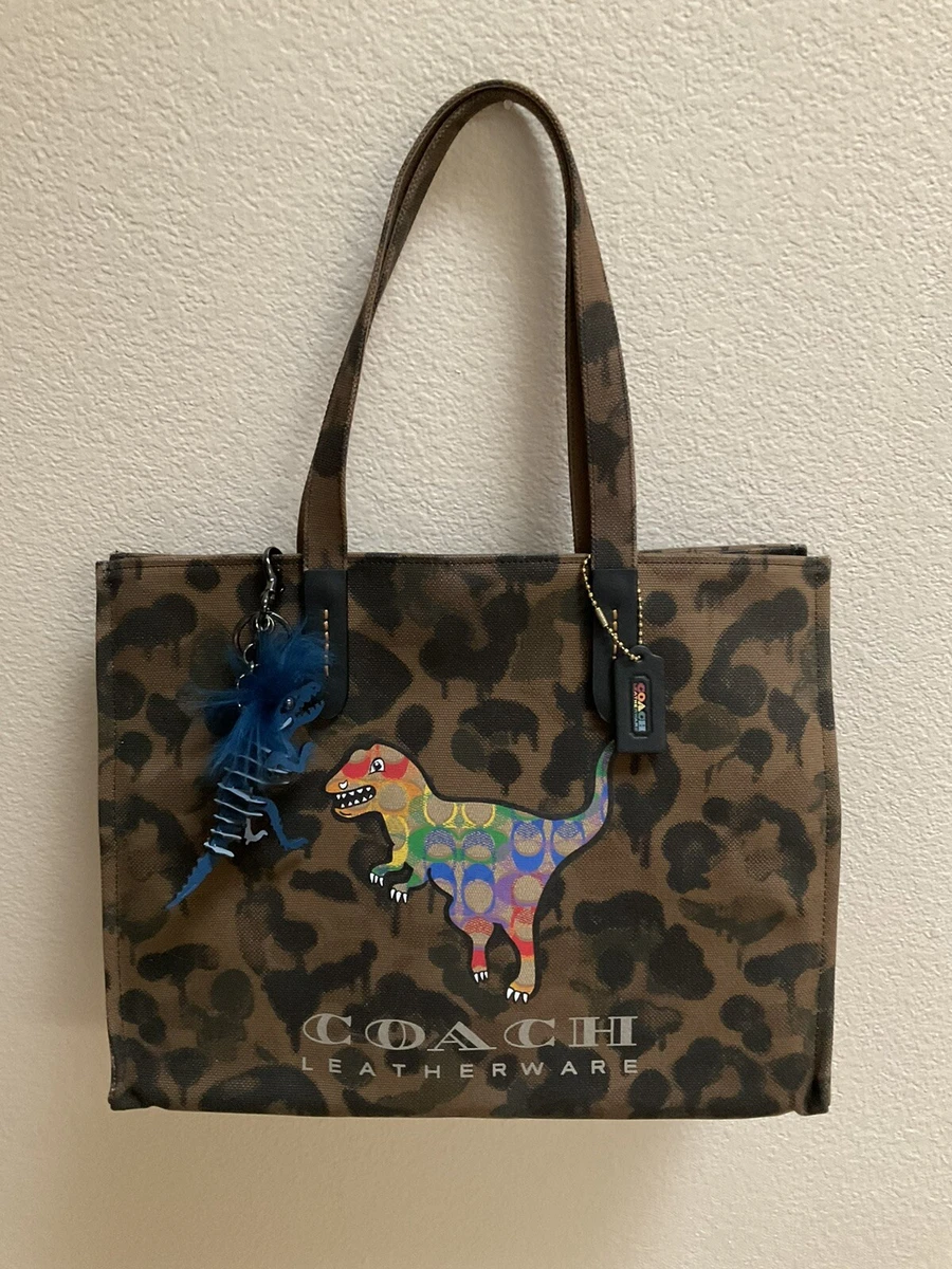 Tote 42 with 2024 rainbow signature rexy