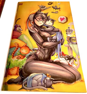 CATWOMAN #67 -RACHTA LIN - 616 FOIL Virgin Variant - LE 1000 VERY HIGH GRADE