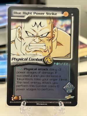 2002 Score Dragon Ball Z TCG - Blue Right Power Strike - Common | eBay