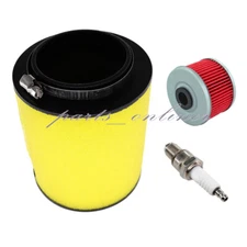 Air Filter Tune Up Kit for Honda TRX420FM1 TRX420FM2 Rancher 420 4X4 Spark Plug