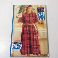 See & Sew 6878 Size 16-24 Misses' Top Skirt