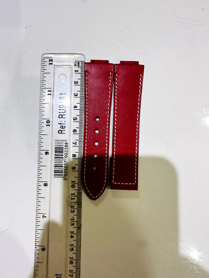 New Jorg Hysek Red Strap-2
