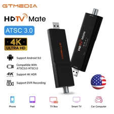 4K UHD ATSC 3.0/1.0 OTA Signal Meter Tuner DVR Android OTT Fire NextGen TV Stick