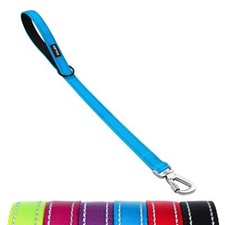 Short Dog Leash 2 ft 24 Inches Traffic Leashes for Dogs Nylon Reflective Dog ...