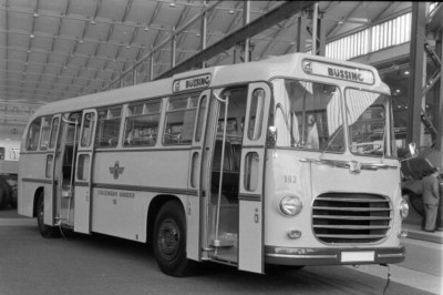 Bussing Bus Motor Show 1957 Car 4x6 Photo