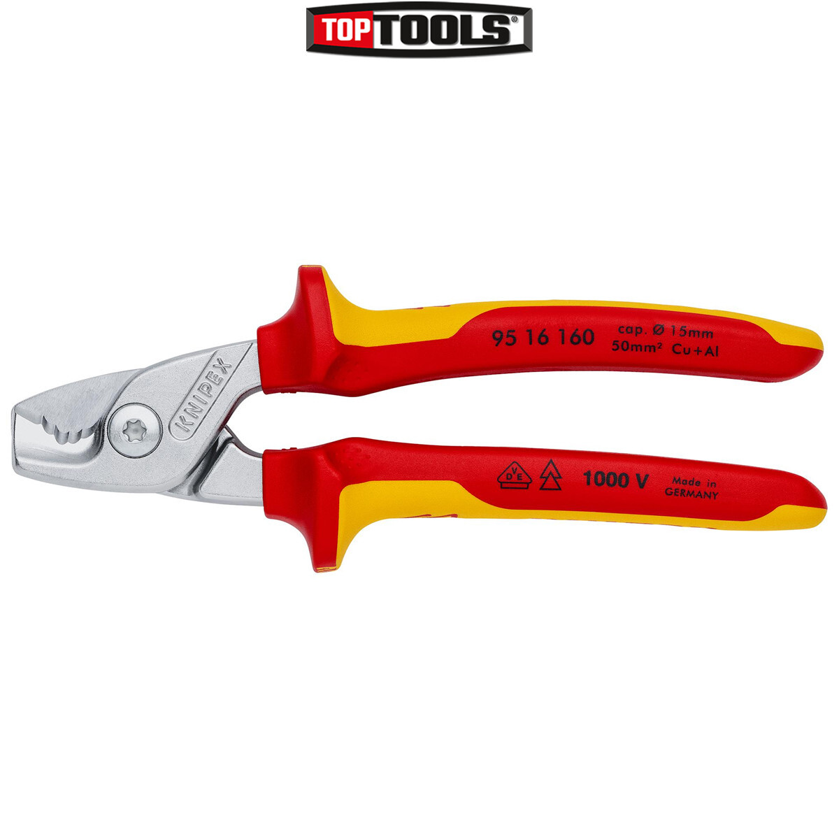 Knipex 95 16 160 Step Cut Cable Shears