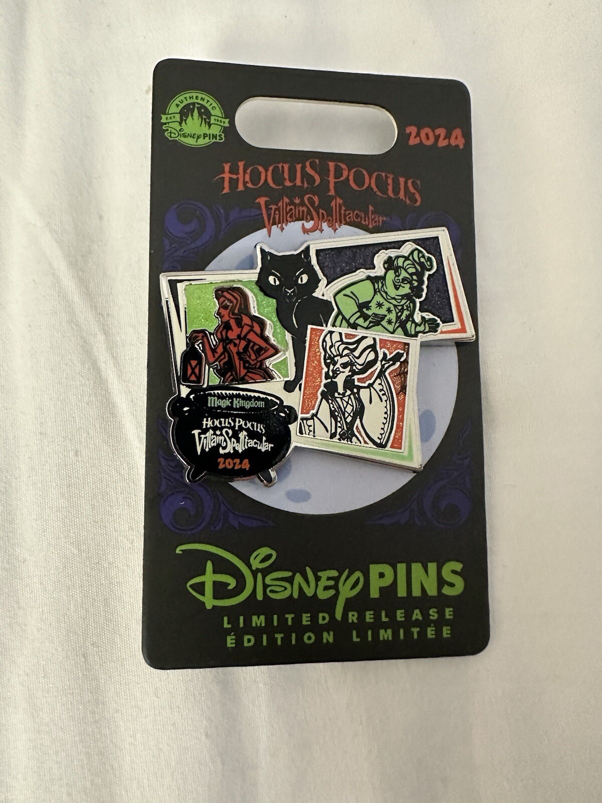 Hocus Pocus Villain Spelltacular Mickey's Not So Scary Halloween Party 2024 Pin