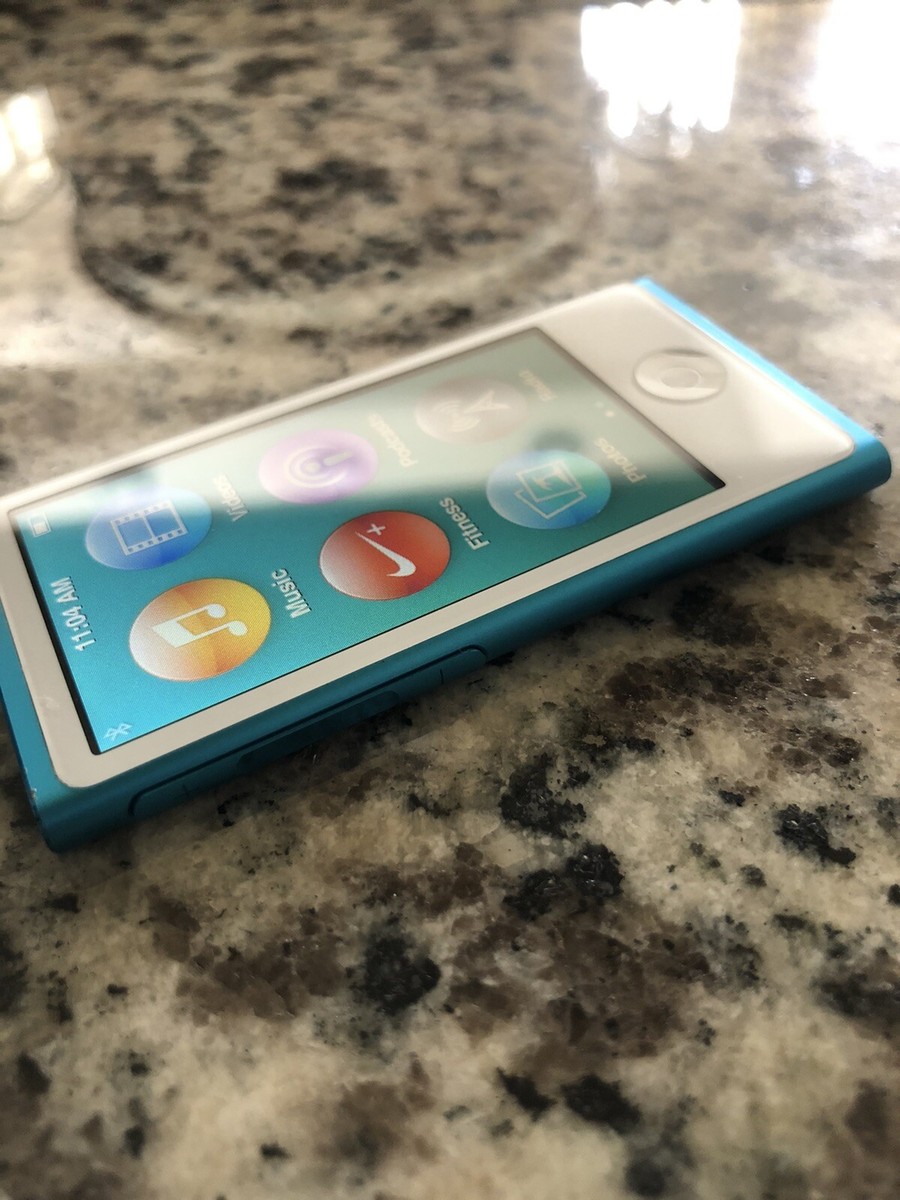 Apple iPod Nano 7th Generation 16gb MODEL A1446 BLUE | eBay Apple iPod Nano 7th Generation 16gb MODEL A1446 BLUE | eBay