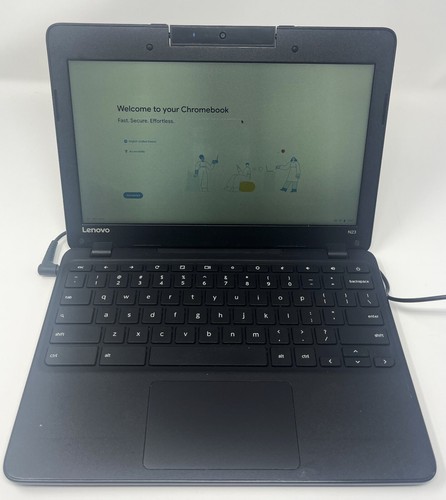 Lenovo N23 Chromebook 11.6" HD 4GB Ram Intel Celeron N3060 16GB eMMC - Afbeelding 2 van 7