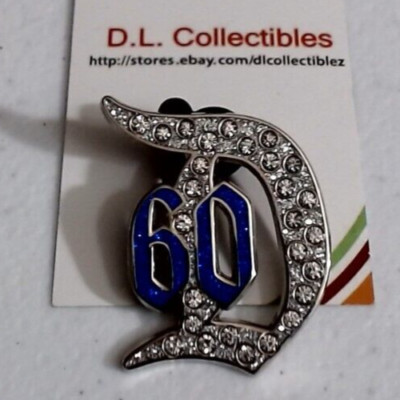 Disney Attractions 60th Diamond Celebration Letter D Pin | eBay