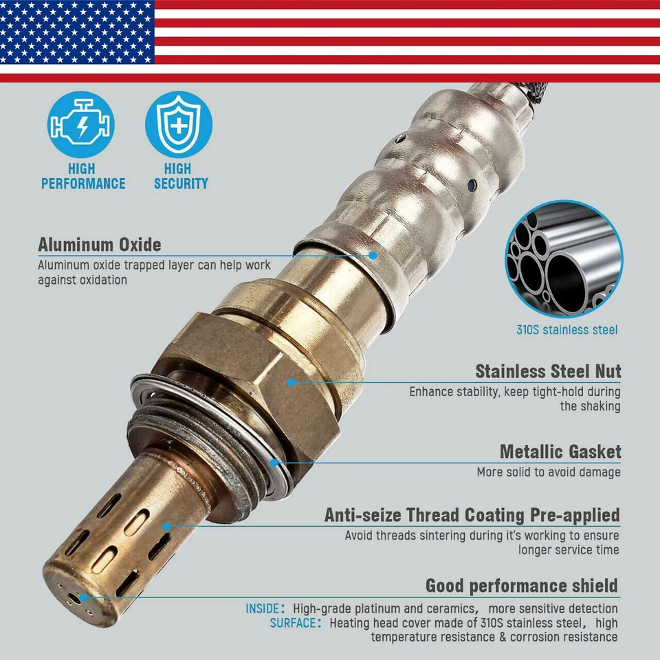 4X Brand OEM Upstream & Downstream Oxygen O2 Sensor For Dodge Ram Chrysler Jeep - Image 3 of 4