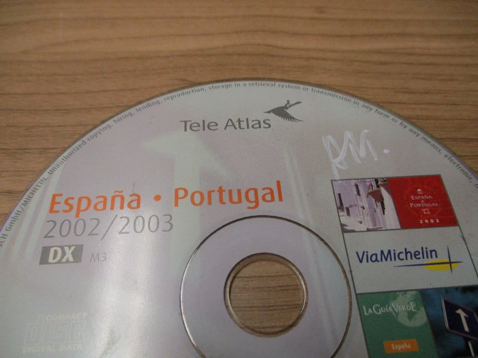 Navigation CD-ROM Navi CD ESPANA PORTUGAL DX 2002 2003 BLAUPUNKT AUDI VW - Bild 2 von 4