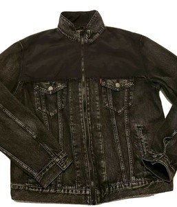 levi zip denim jacket