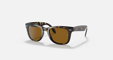 Occhiali da sole Ray-Ban Wayfarer pieghevoli classici tartaruga/marrone B-15 RB4105 710 54