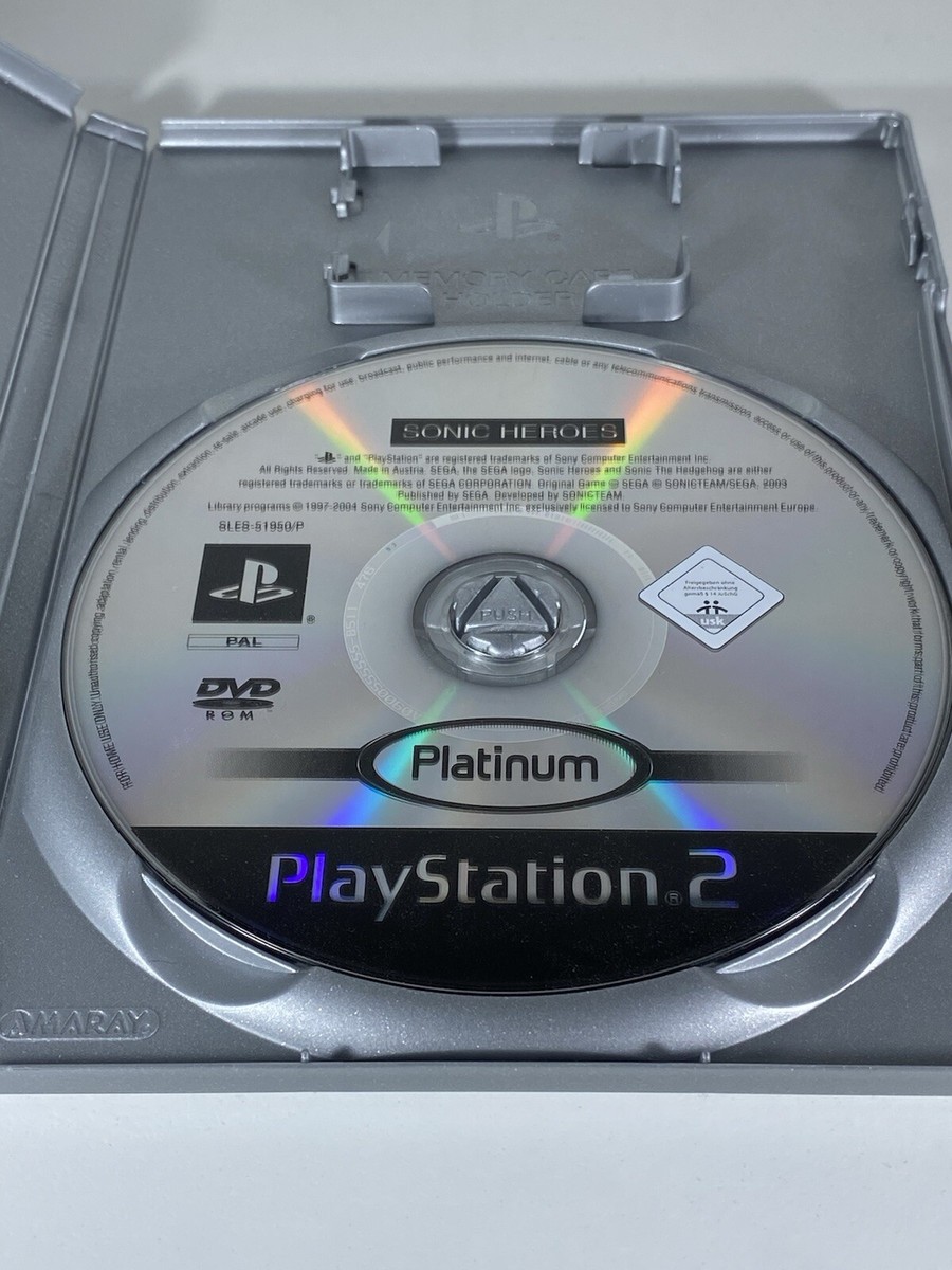 Sonic Heroes (Platinum) - Complet FR - Sony PS2 (Playstation 2)