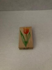 Hero Arts - Rubber Stamp - Watercolor Tulip - Large Size - F3832