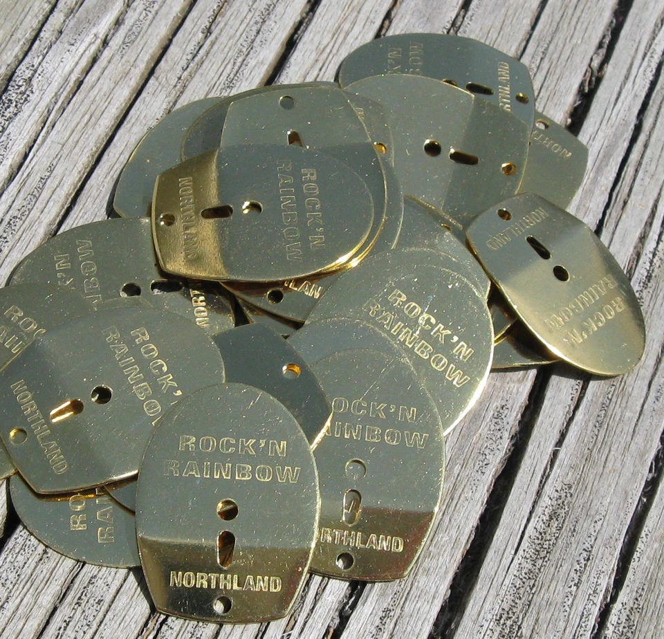 Northland Oro Brillante Oruga o Sanguijuela Arnés Coctelera Hoja Hágalo Usted Mismo Lote de 45 E2 Foto 4 de 4