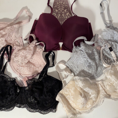 Victorias Secret Dream Angels Underwire Push-up Bras 32DD 5 New