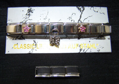 Armband Schmetterling Weiß Hänger Butterf CLASSIC LINE KOMPATIBLE Nomination Neu