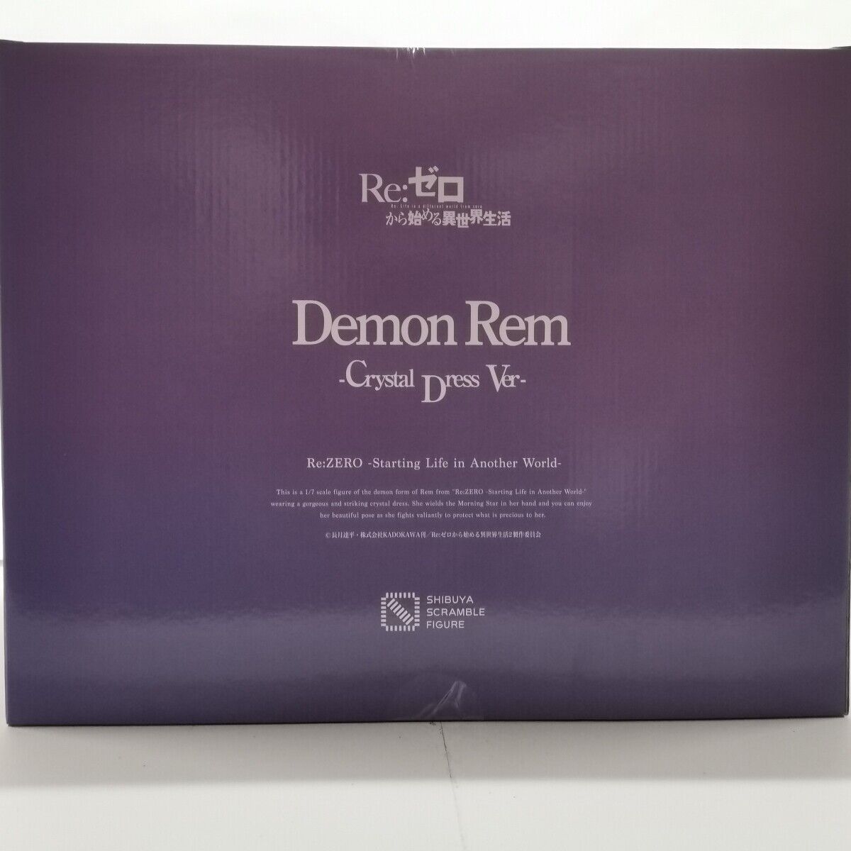 Demon Rem Crystal Dress Figure Re:Zero Japan Shibuya Demon Rem Crystal Dress Figure Re:Zero Japan Shibuya