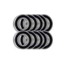 Pack of 10 6806 61806 30x42x7mm 2RS Thin Section Deep Groove Ball Bearing