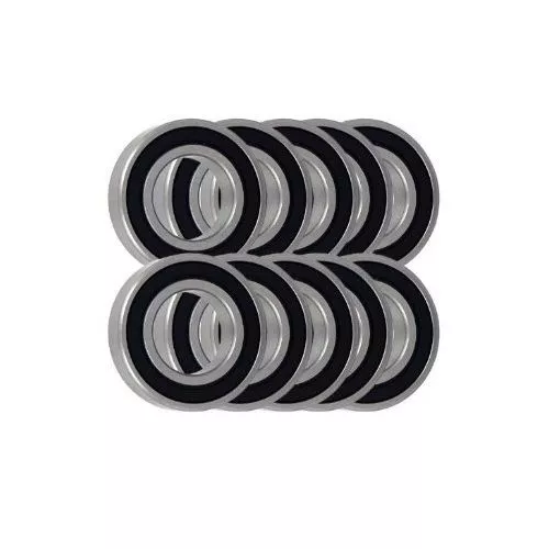 10er Pack 6806 61806 30x42x7mm 2RS Dünnquerschnitt Tiefe Nut Kugellager - Bild 1 von 1