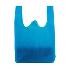 50 Pcs Eco Friendly Reusable Grocery Bags Fabric Non-woven with Handles Small