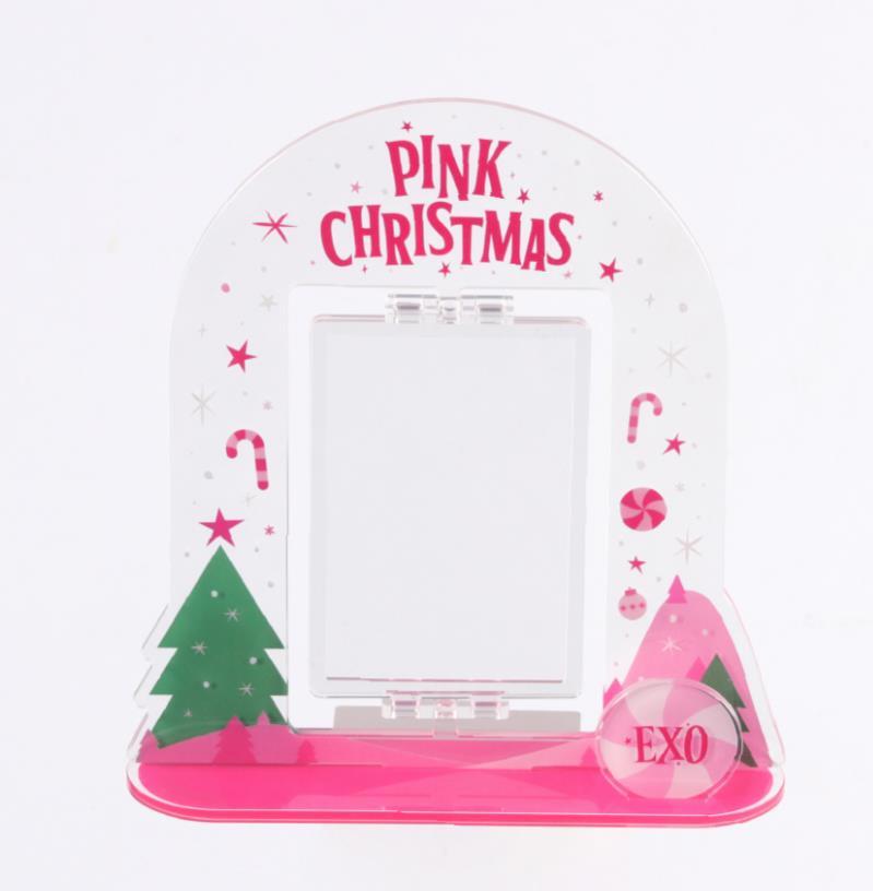 EXO 2023 PINK CHRISTMAS SMTOWN OFFICIAL MD ACRYLIC TURNING STAND