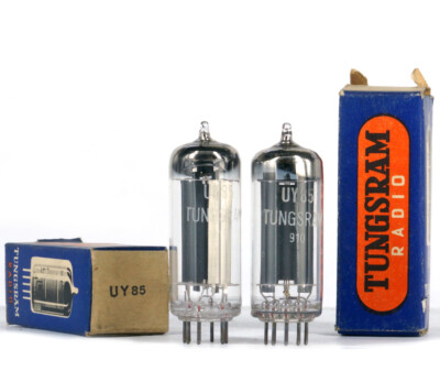 Étui Carton Tungsram Pour 5 Tubes/lampes – Vide – Mullard, NOS, Collection