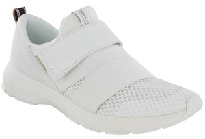 white strap trainers
