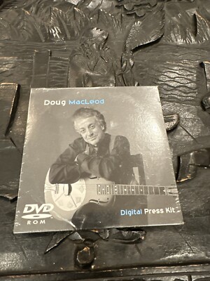 Factory SEALED Brand NEW Doug Macleod CD Dvd ROM RARE Digital Press KIT