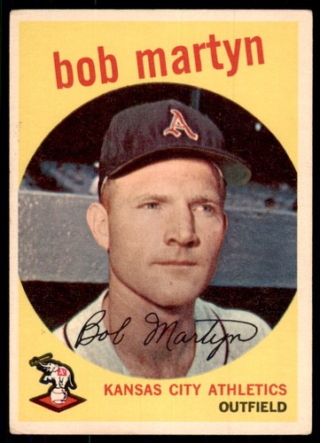 1959 Topps Bob Martyn 101 Baseball Cards #41 | eBay