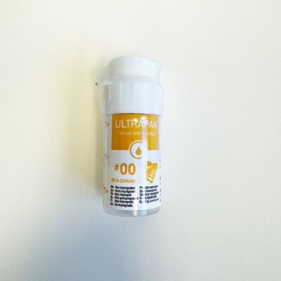 Ultradent Ultrapak Size #00 Gingival Retraction Cord 136