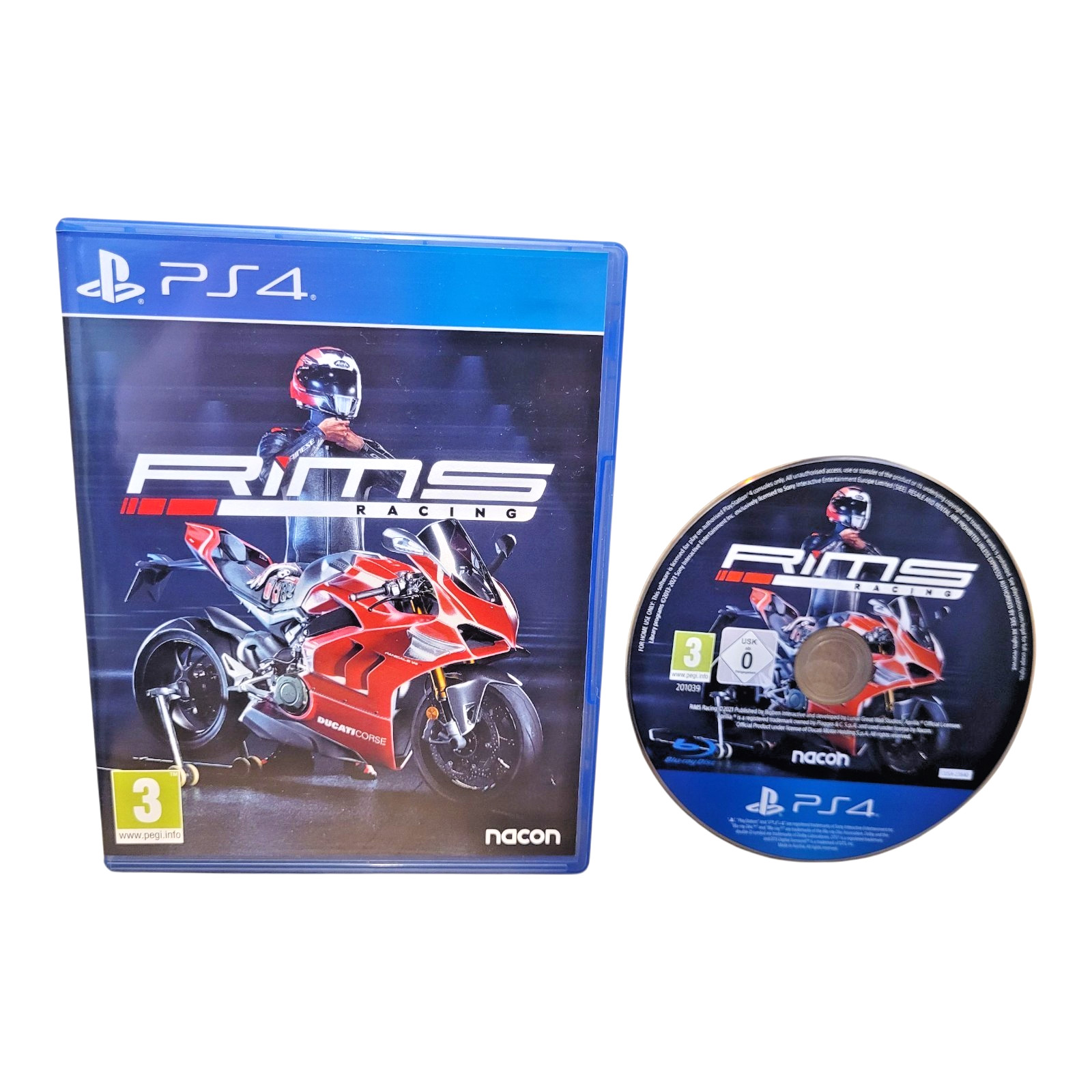 PS4 RiMS Racing Motorbike Game EXCELLENT Condition (PS5 Compatible)