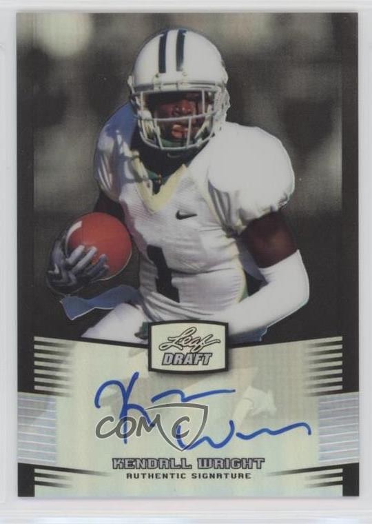 2012 Leaf Metal Draft Silver 77/99 Kendall Wright #KW1 Rookie Auto RC 0c6