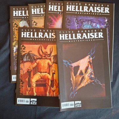 Clive barkers Hellraiser Masterpieces 1,2,3,5,6,7 VF-NM Boom Studios 2012 (b12)