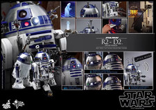 New Hot Toys MMS511 Star Wars R2D2 R2-D2 Deluxe Version 1 6 Figure in stock