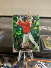 2024 Leaf Metal Baseball Green Cracked Ice /3 Luke Keaschall RC