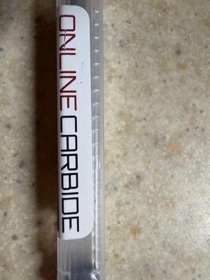 Online Carbide 3/16'' 4 Flute Solid Carbide Square Single End Mill TiAlN