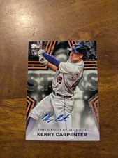 2023 Topps #BSA-KEC Kerry Carpenter Baseball Stars Autographs Black (Series One)