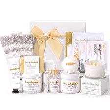Spa Gifts for Women 13Pcs Mothers Day Happy Birthday Gift White