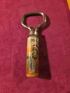 Vintage Millinocket Maine Bottle Opener With Indian Head