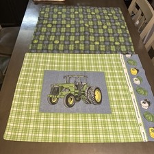 2 John Deere  pillowcase Tractors Farming Fabric Lightweight Hat