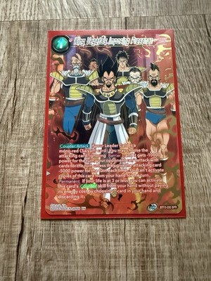 King Vegeta's Imposing Presence / BT13-030 SPR / Dragon Ball TCG