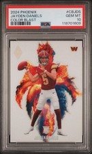 2024 Panini Phoenix - Color Blast Jayden Daniels #CB-JDS (RC)