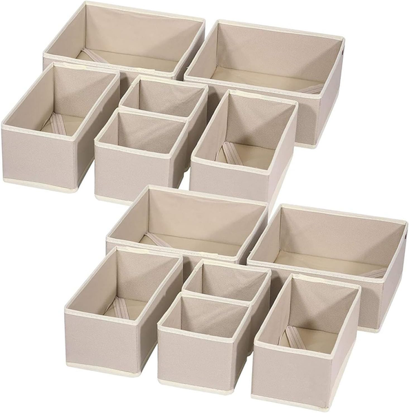 12 Schubladen Organizer, Foldable Kleiderschrank, Schrank Organizer Kleiderschra-image