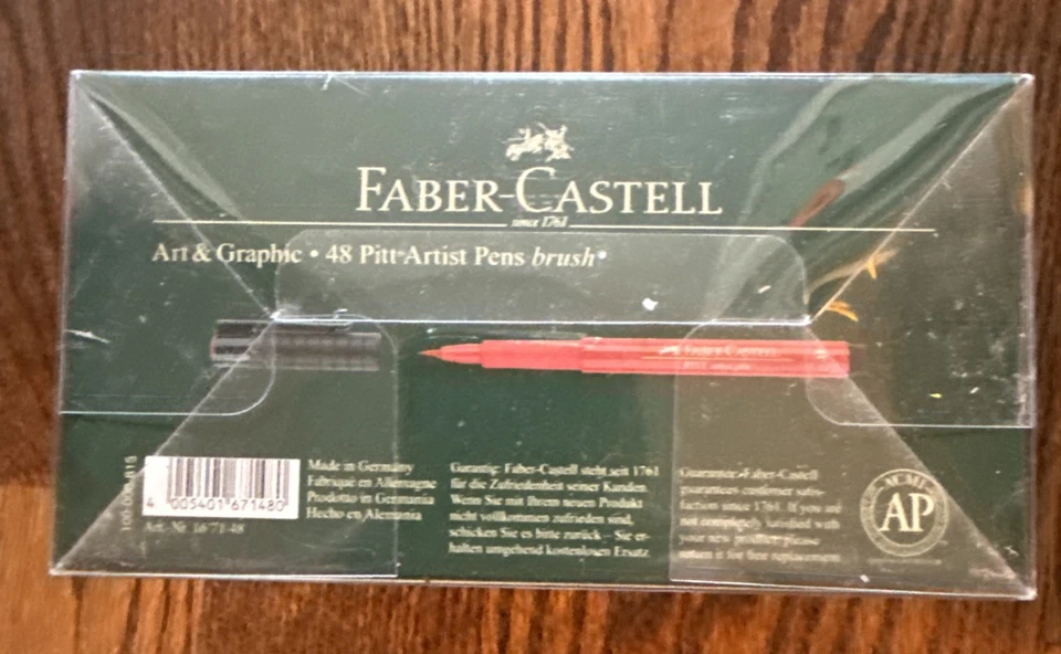 Faber-Castel Pitt Artist Brush Pens (48 Pack), Multicolor NEW SEALED - Image 4 of 4