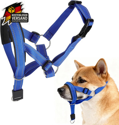 Hundegeschirr no pull verstellbar für große hunde, anti zugsystem, atmungsaktiv,