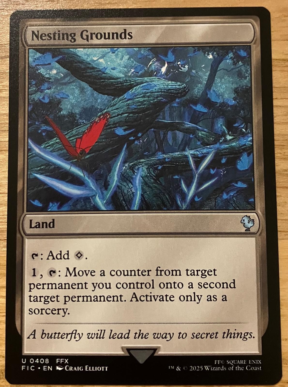 Nesting Grounds 408 Uncommon Commander: FINAL FANTASY Magic: The Gathering NM