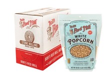 Bob's Red Mill White Popcorn, 30oz Pack of 4 - 120 Ounce 1 , red